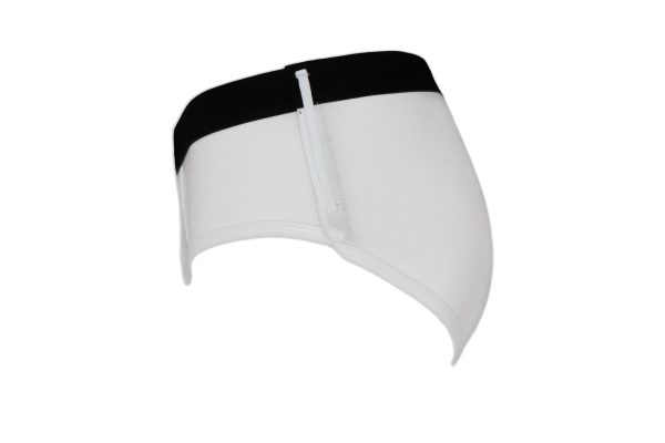 Traditional Brief White Left